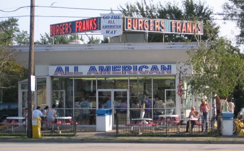 hamburger stand