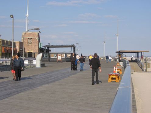 Jones Beach boardwalk