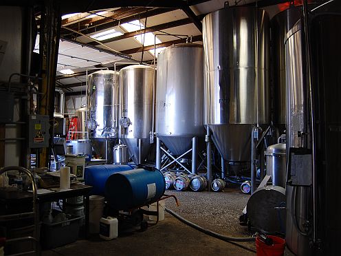 brewery tanks