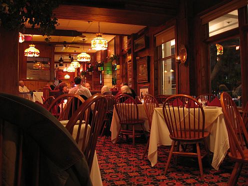 Restaurant dining room