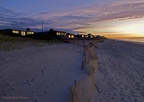 sunrise on the beach