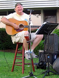 Man Playing Guitar