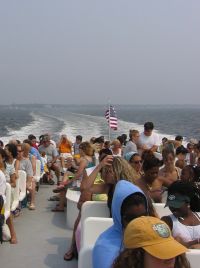 Ferry top deck