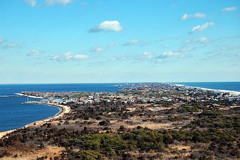 FIRE ISLAND as seen from the lighthouse