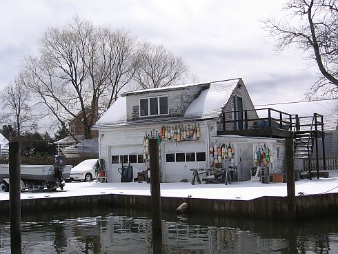 Fisherman's garage