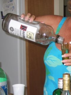Measuring the vodka