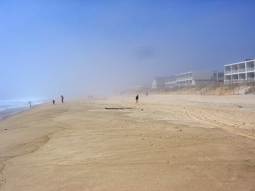 A beach in Montauk