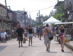 A picture of the main walkway