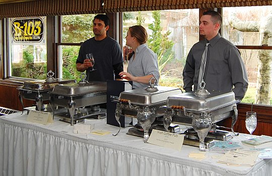Chefs and their chafing dishes