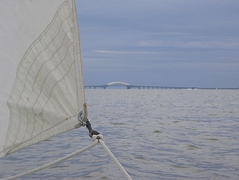 sail and bridge