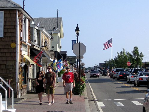 People walking