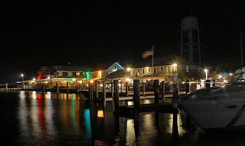 Ocean Beach at night