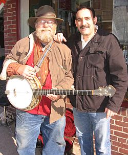 Banjo player