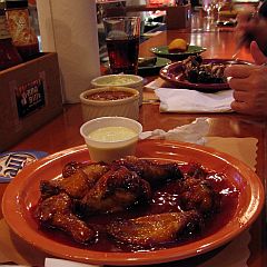 BBQ'd Chicken wings