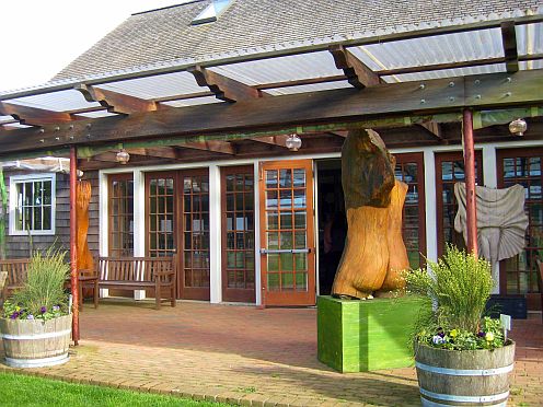 The tasting room