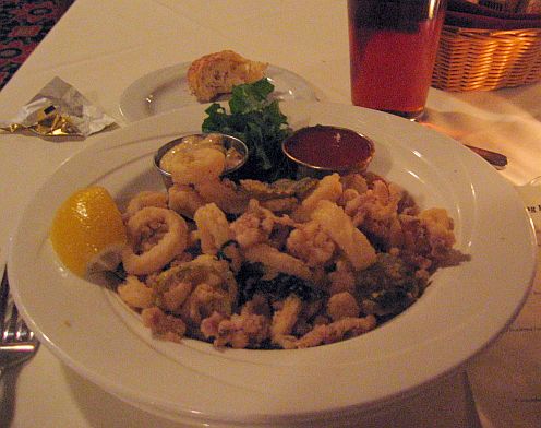 Fried calamari