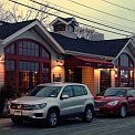 Front view of restaurant