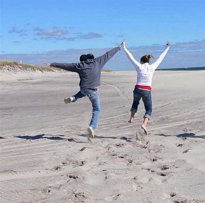 High Five on Fire Island