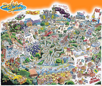 At nearly 100 acres Splish Splash is one huge park