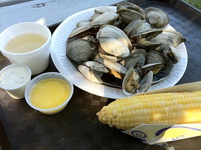 Steamers and Corn 